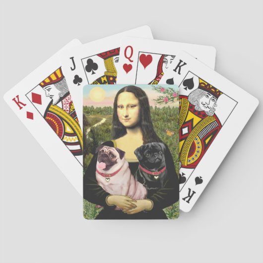 Jeu De Cartes Mona Lisa (dos)