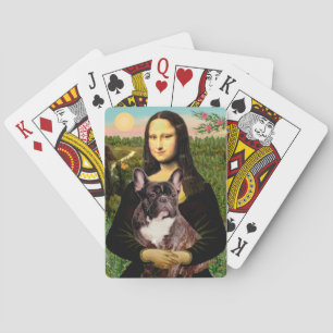 Jeu De Cartes Mona Lisa - Bouledogue Français Bringé