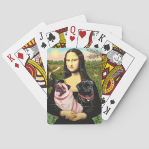 Jeu De Cartes Mona Lisa - Deux Pug
