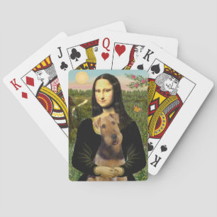 Jeu De Cartes Mona Lisa et son Airedale (#1)