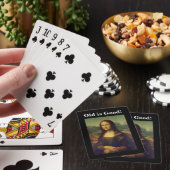 Jeu De Cartes Mona Lisa joue aux cartes (In Situ)
