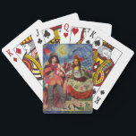 Jeu De Cartes Mona Lisa Romantic Funny Art coloré<br><div class="desc">Cette merveilleuse invitation prend des éléments de la Mona Lisa et de Van Gogh's Starry nuit pour faire un thème mariage exceptionnellement unique et fantasque stationnaire pour une invitation, merci, numéro de table, et plus encore! Mona Lisa - Cette image présente la Mona Lisa avec son homme, dansant dans la...</div>