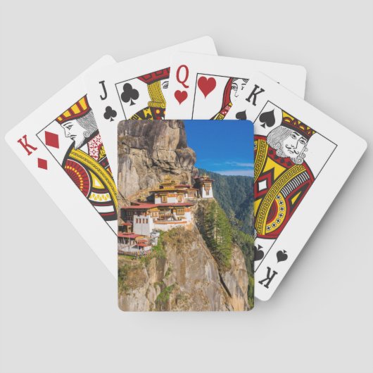 Jeu De Cartes Monastère de Tiger Nest (dos)