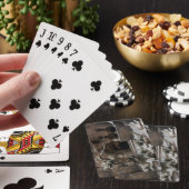 Jeu De Cartes Monastère en Neige d'hiver (par Karl Laling) (In Situ)