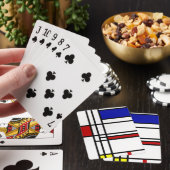 Jeu De Cartes Mondrian Art Moderne (In Situ)