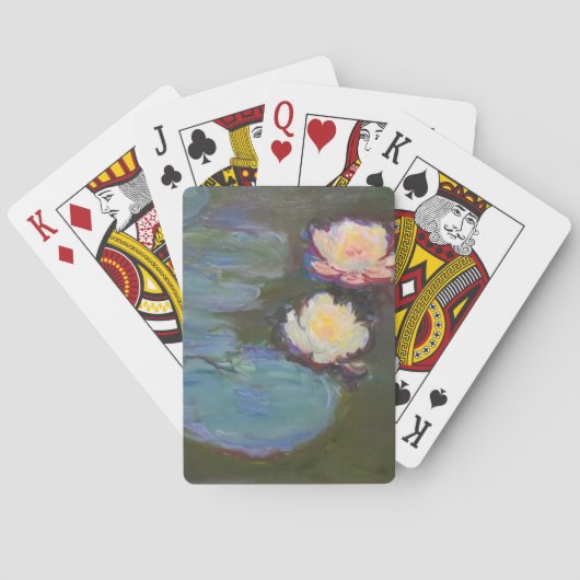 Jeu De Cartes Monet Water Lys Pond Nénuphars Peinture (dos)