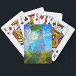 Jeu De Cartes Monet Woman avec un parasol<br><div class="desc">Un ensemble de portraits de famille jouant aux cartes de l’épouse de Claude Monet,  Camille,  tenant un parasol,  et de leur fils Jean,  se promenant dans un champ vert vif soufflé par le vent pendant une journée d’été. Un grand cadeau Monet pour les amateurs d'impressionnisme et d'art français.</div>