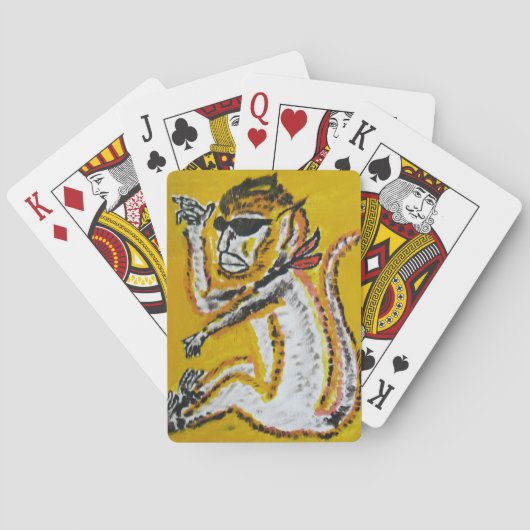 Jeu De Cartes Monkey Circus Art (dos)