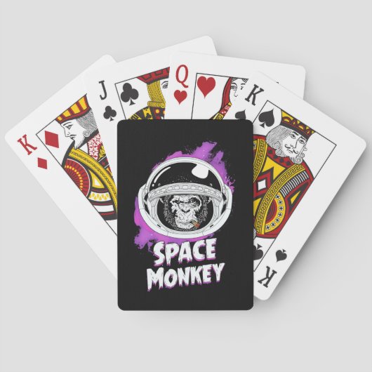 Jeu De Cartes Monkey Space (dos)