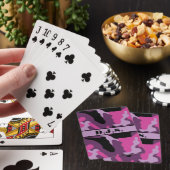 Jeu De Cartes Monogram rose, purple, Black Camo Playing Cards (In Situ)