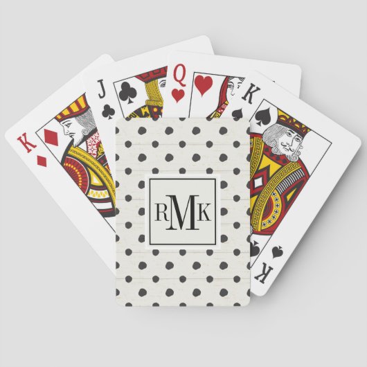 Jeu De Cartes Monogram | Simple Signs Troisième étape (dos)