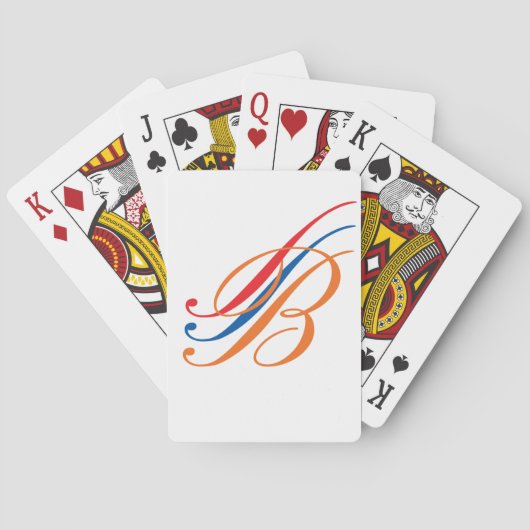 Jeu De Cartes monogramme (dos)