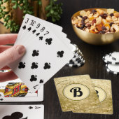 Jeu De Cartes Monogramme Gold Cracker (In Situ)