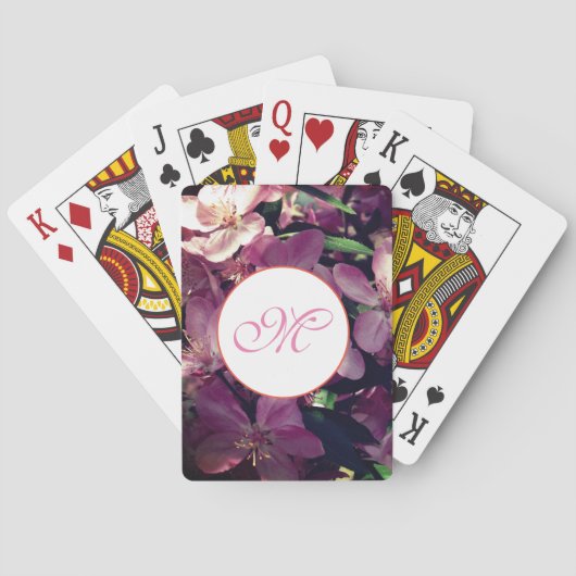 Jeu De Cartes Monogramme Lecture Cartes Blossom Magic (dos)