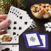 Jeu De Cartes Monogramme Lecture Cartes Poker Deck pour Papa (In Situ)