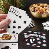 Jeu De Cartes Monogramme sur mesure (In Situ)