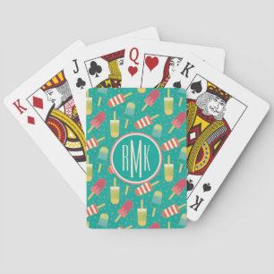 Jeu De Cartes Monogramme Un peu de plaisir dans l'étape du sole