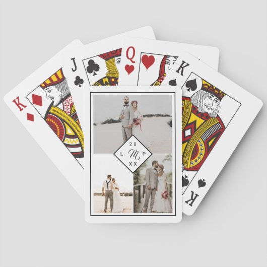Jeu De Cartes Monographie classique 3 photo grille mariage colla (dos)