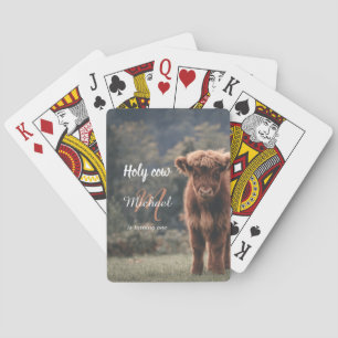 Jeu De Cartes Monographie de veau de vache Highland premier anni