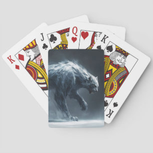 Jeu De Cartes monstre de panthère fantastique