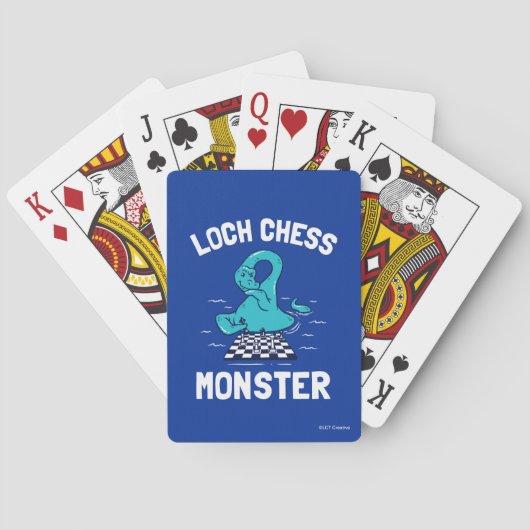 Jeu De Cartes Monstre d'échecs Loch (dos)
