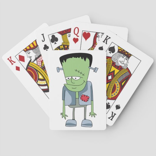 Jeu De Cartes monstre Frankenstein (dos)