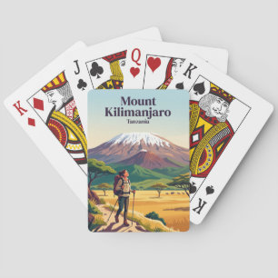 Jeu De Cartes Mont Kilimanjaro Tanzanie