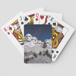 Jeu De Cartes Mont Rushmore Timelape Sky