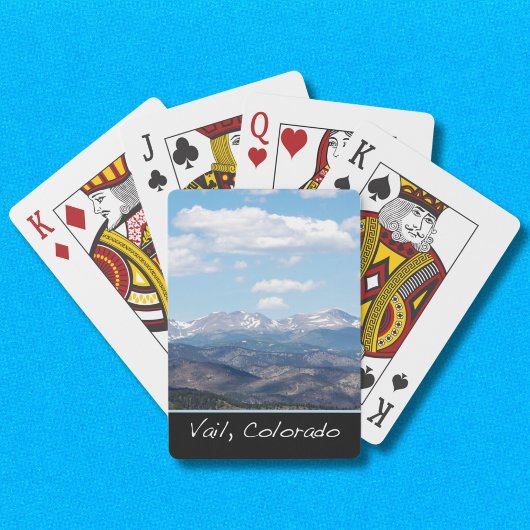 Jeu De Cartes Montagnes de Vail Colorado