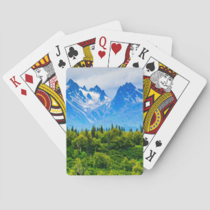 Jeu De Cartes Montagnes majestueuses de l'Alaska