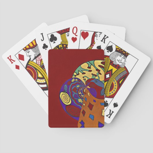 Jeu De Cartes Monter (dos)