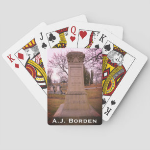 Jeu De Cartes Monument Borden, Fall River, MA - A.J. Borden