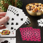 Jeu De Cartes Morceau de pastèque rouge avec graines (In Situ)