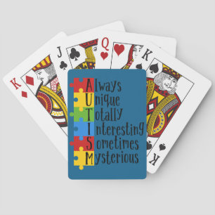 Jeu De Cartes Morceaux d'autisme