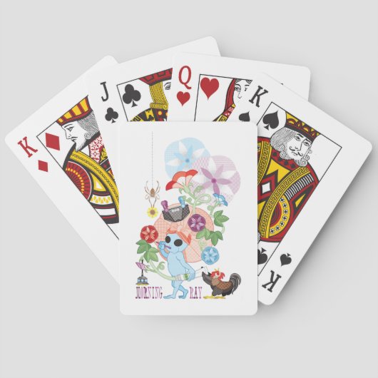 JEU DE CARTES MORNING GREY ALIEN (dos)