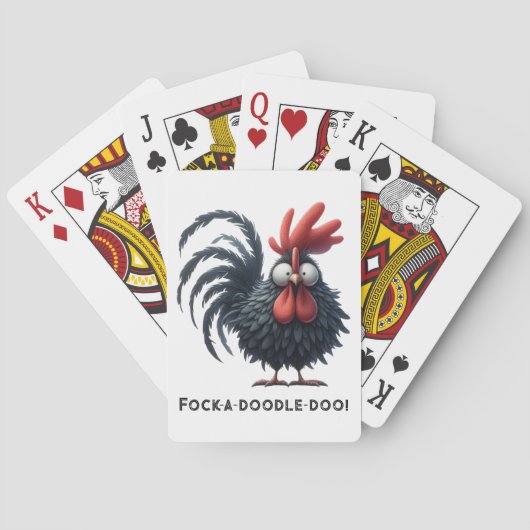 Jeu De Cartes Morning Rooster - Fock-a-doodle-doo! (dos)