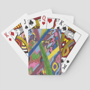 Jeu De Cartes "Mosaic Cross Roads" Art Abstrait