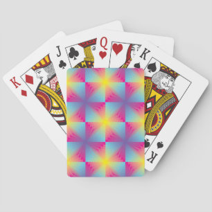 Jeu De Cartes mosaïque vectorielle carré Abstraite