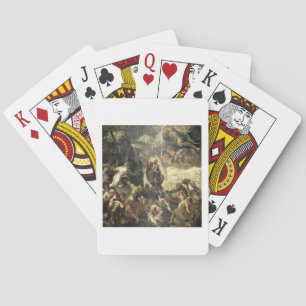 Jeu De Cartes Moses Striking Water from the Rock, 1575