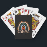 Jeu De Cartes Mother Art | Gamma Rainbow Grandma Cute Birthday<br><div class="desc">Mother Art | Gamma Rainbow Grandma Cute Birthday</div>