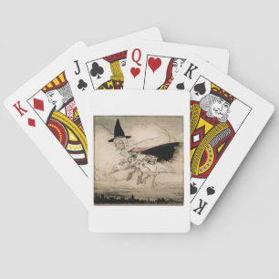 Jeu De Cartes Mother Goose, frontispice de 'Mother Goose The Ol