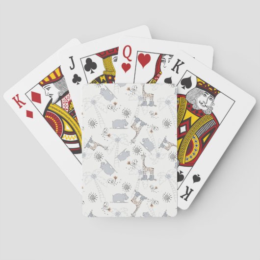 Jeu De Cartes motif 2 de griffonnage (dos)