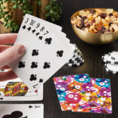 Jeu De Cartes Motif 3 de crânes (In Situ)