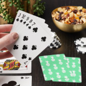 Jeu De Cartes Motif à la menthe d'ananas (In Situ)