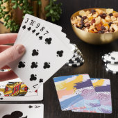 Jeu De Cartes motif Abstrait (In Situ)