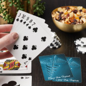Jeu De Cartes Motif Abstrait (In Situ)