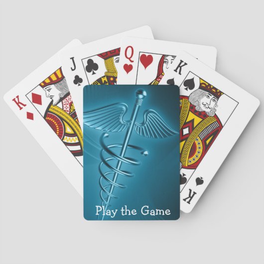 Jeu De Cartes Motif Abstrait (dos)