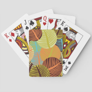 Jeu De Cartes Motif abstrait