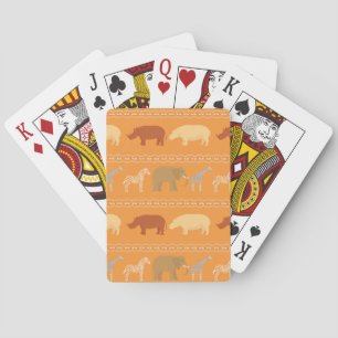 Jeu De Cartes Motif africain