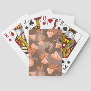 Jeu De Cartes Motif Ananas 4
